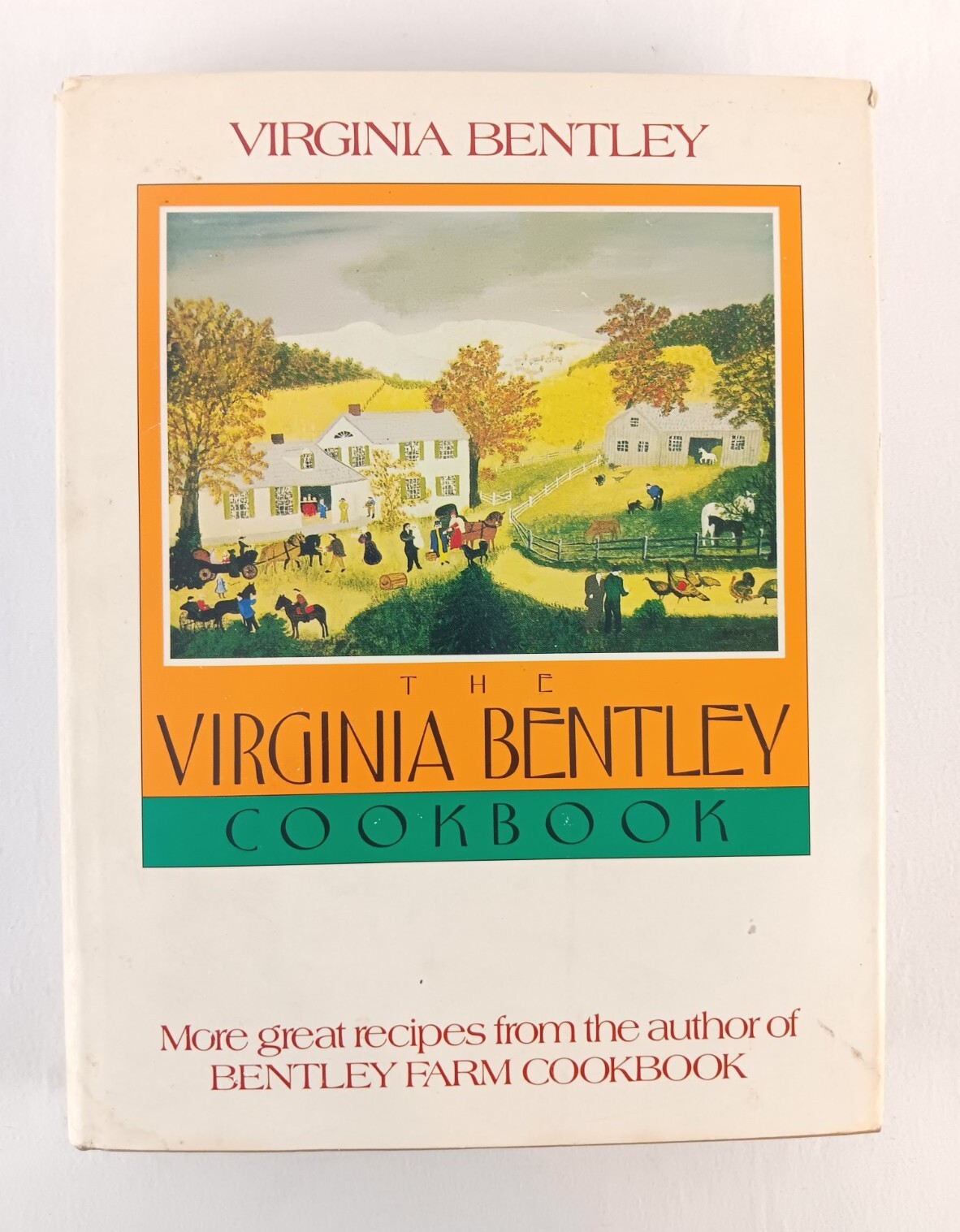 The Virginia Bentley Cookbook 1987 Signed