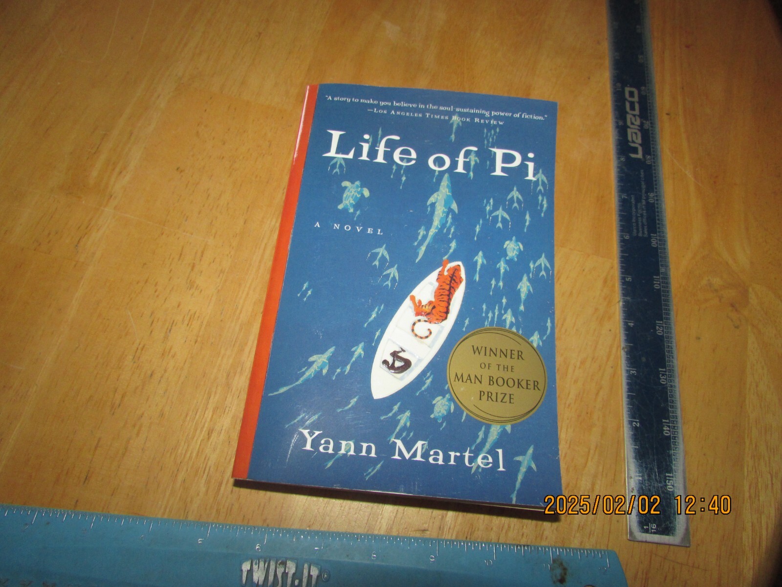 Life of Pi : A Novel by Yann Martel (2003, Trade Paperback)