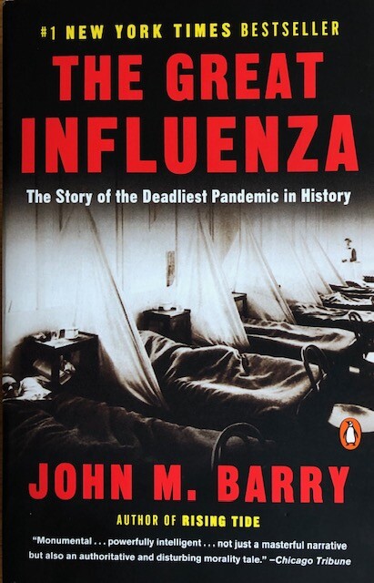 THE GREAT INFLUENZA ~ JOHN M. BARRY ~ SOFT COVER ~ BRAND NEW