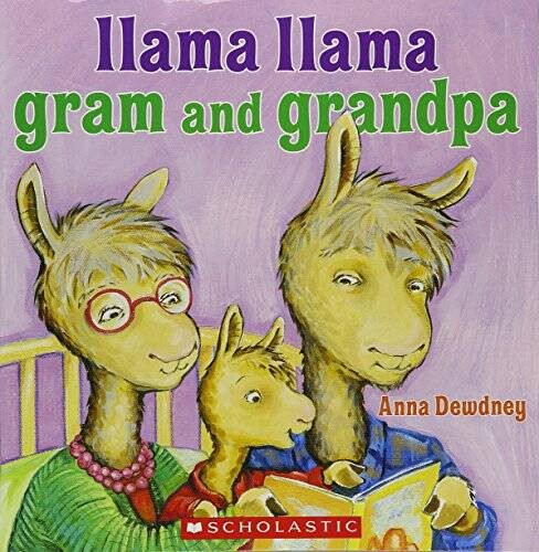 Llama Llama Gram and Grandpa – Paperback By Anna Dewdney – GOOD