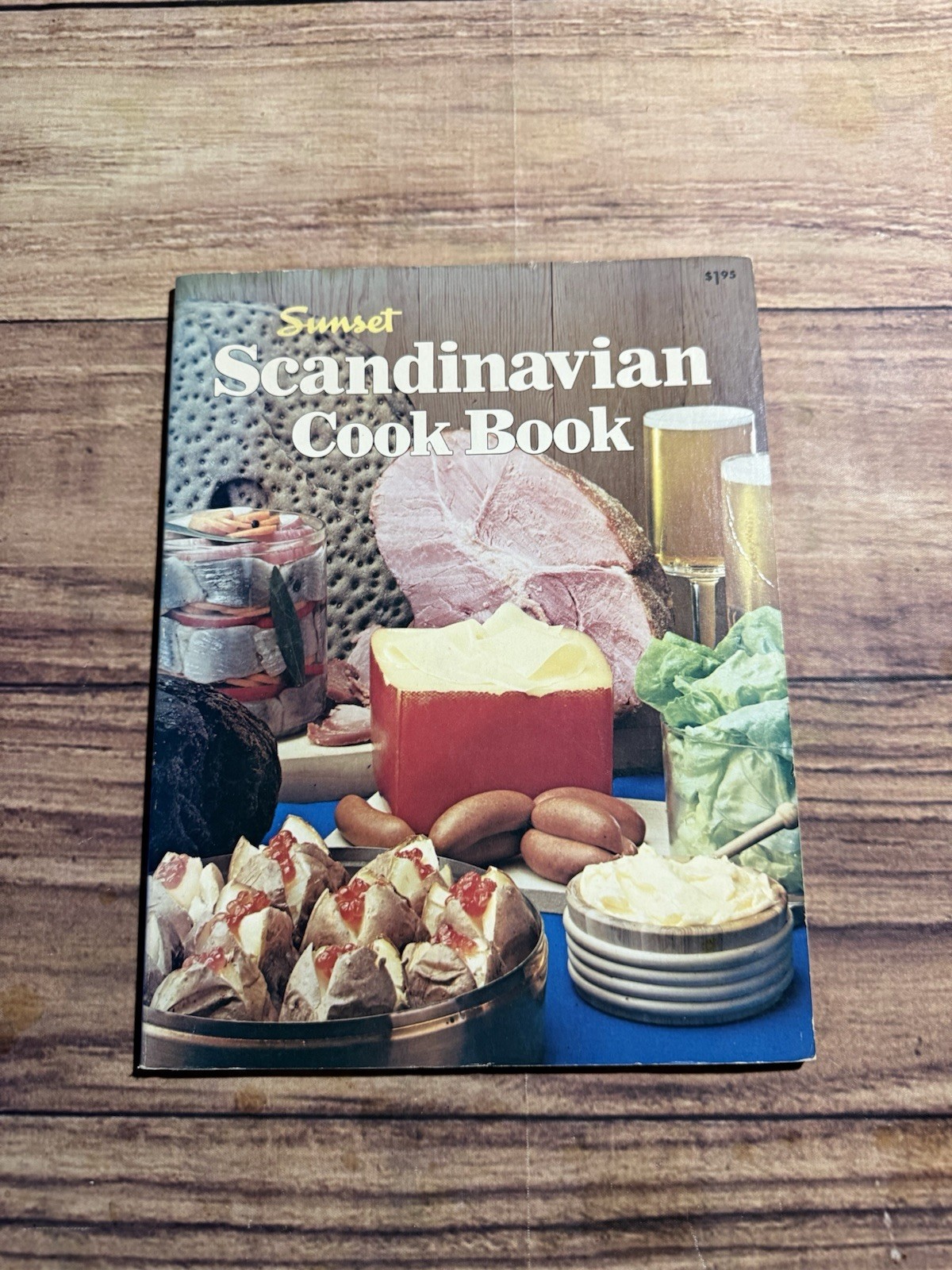 Vintage 1975 Sunset Scandinavian Cookbook Recipes Cook Book Cooking