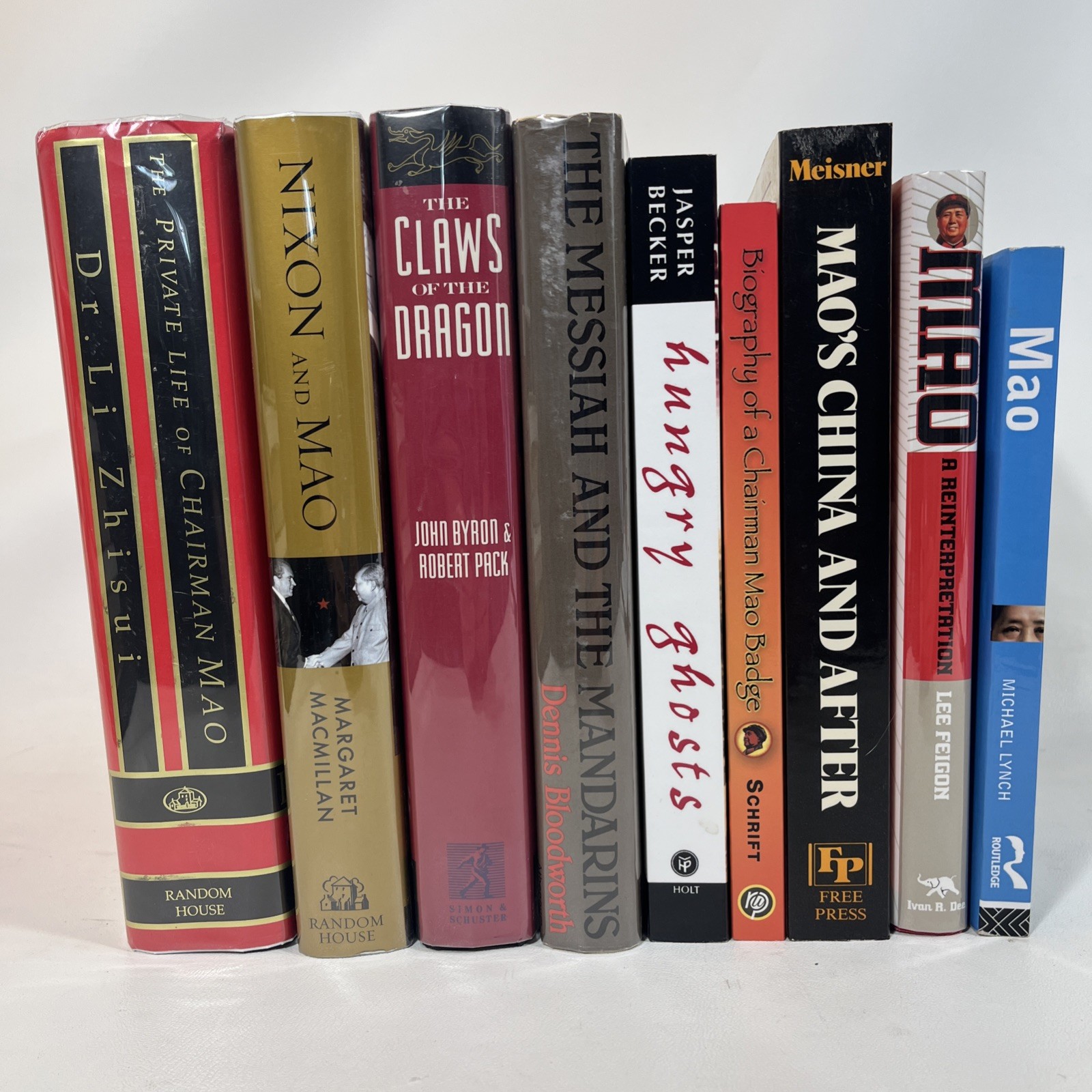 Mao Zedong China History Biography Cultural Revolution Book Lot of 9 Communist