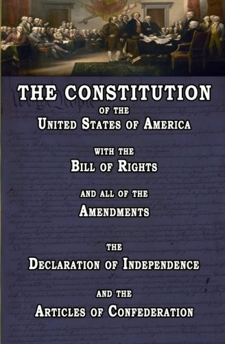 u.s. constitution with bill of rights, amendments, declaration & confederation