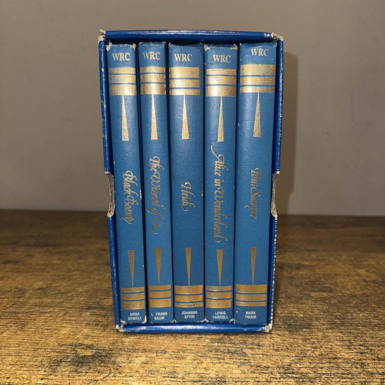 THE WEEKLY READER CLASSICS lot of 5 hardcover books Tom Sawyer, Black Beauty +