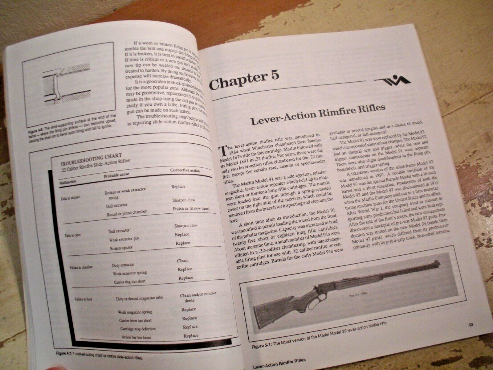 LEARN GUNSMITHING THE TROUBLESHOOTING METHOD Traister 1992 SC Rifles Shotguns