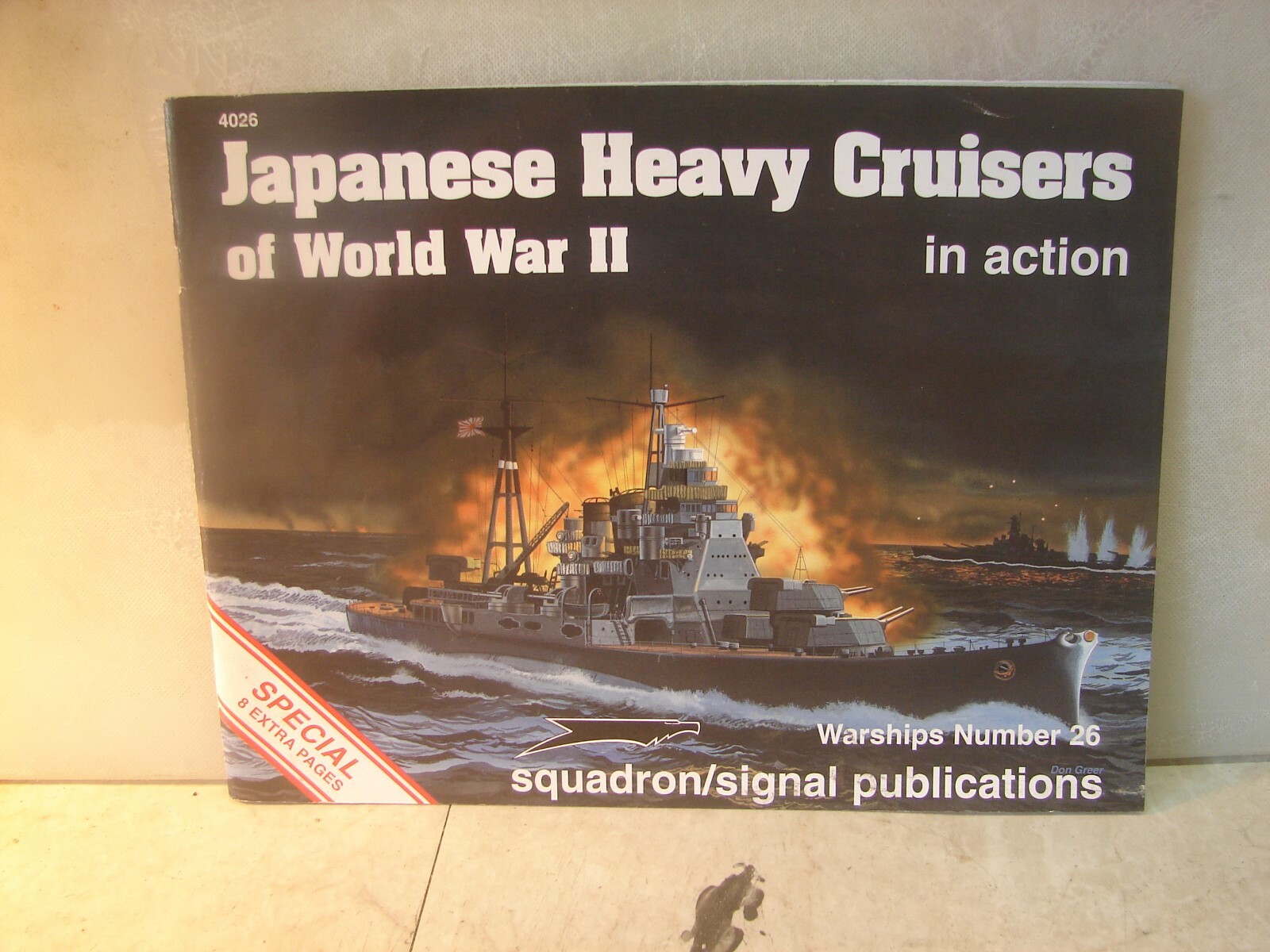 Japanese Heavy Cruisers of World War II. Squadron. 58 Pages, Soft Cover
