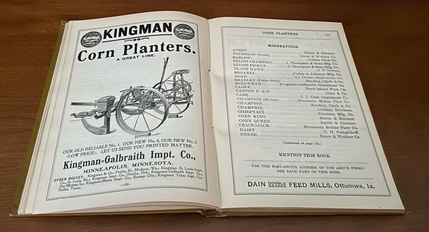 1902 “Millard’s Implement Directory” (Vol. VI)