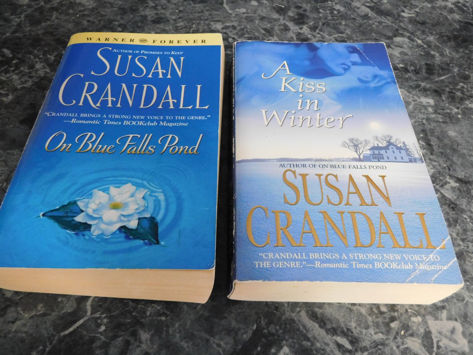 Susan Crandall lot of 2 Contemporary Romance Paperbacks
