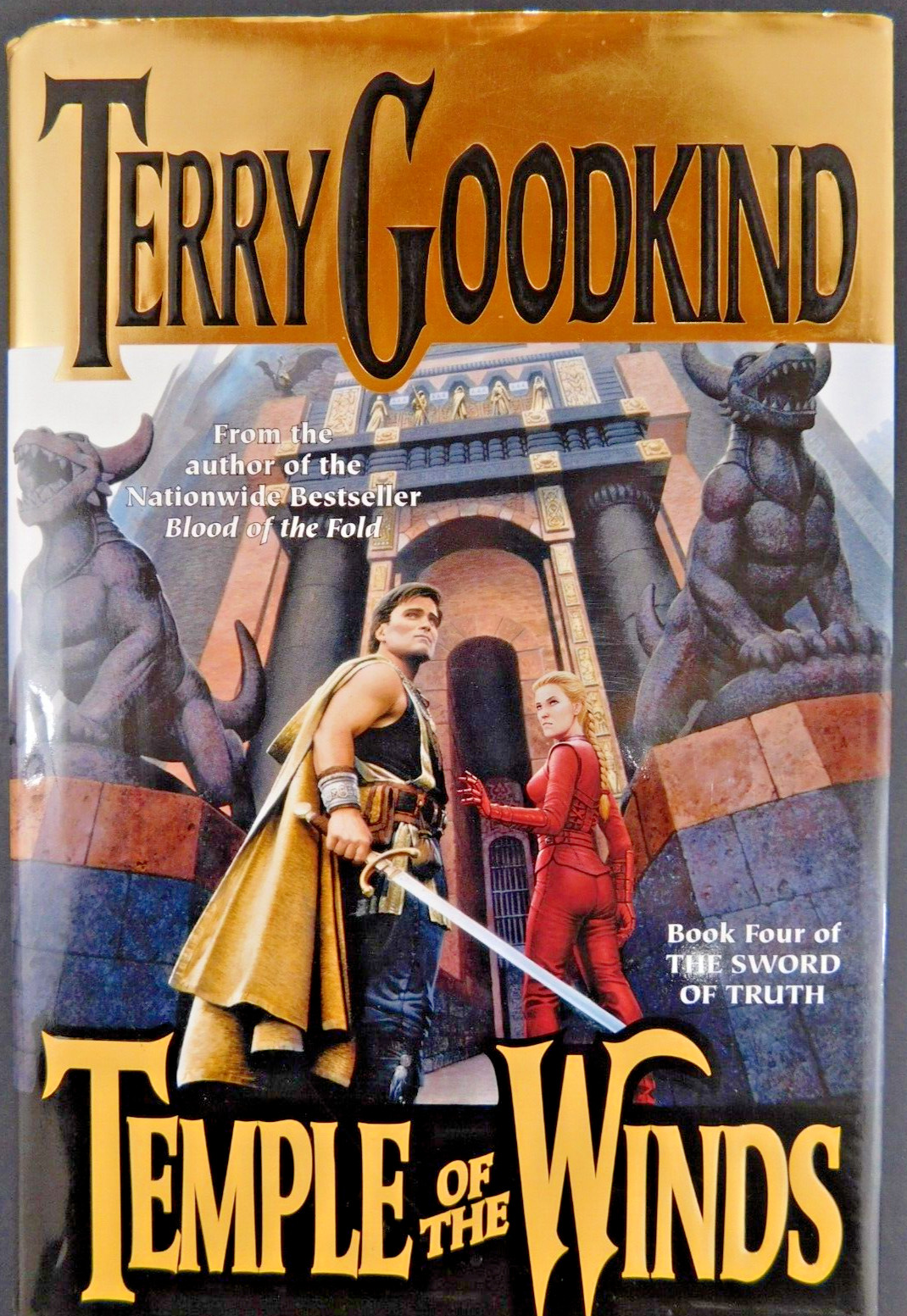 Collectible TERRY GOODKIND True 1st ed TEMPLE OF THE WINDS 528 pages 1997 HCDJ