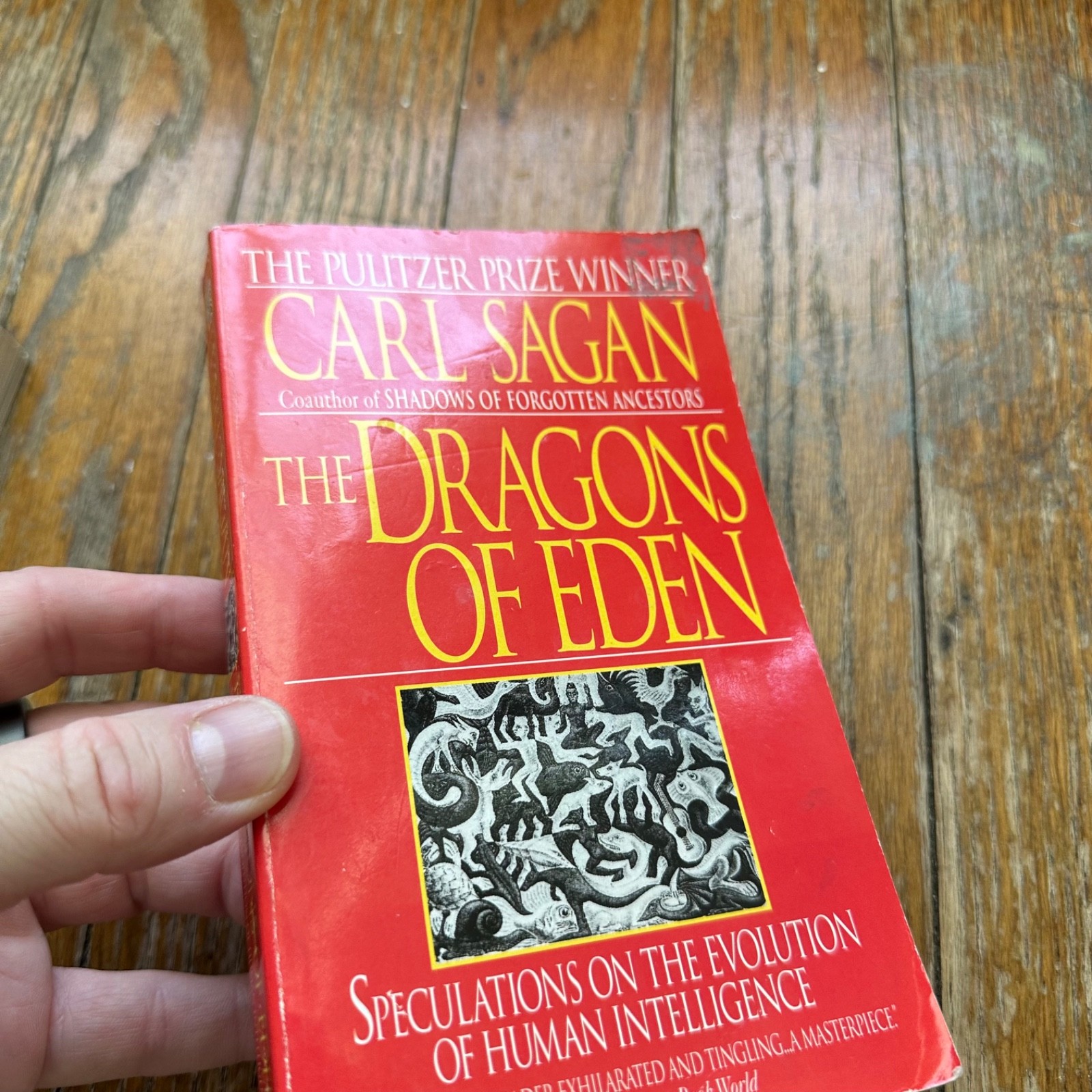 Carl Sagan COSMIC CONNECTION DRAGONS OF EDEN Dell 1975 1978 Lot of 2