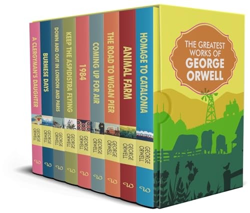 The Complete Novels of George Orwell 9 Book Collection Set Burmese Days