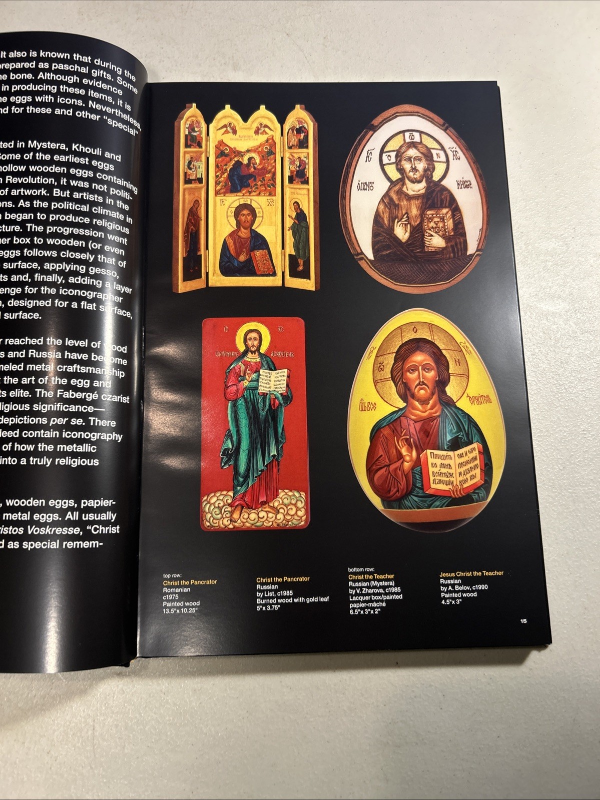 “EASTER EGGS & ART” by Robert & Yvonne Klancko Knights of Columbus Museum -HC/DJ
