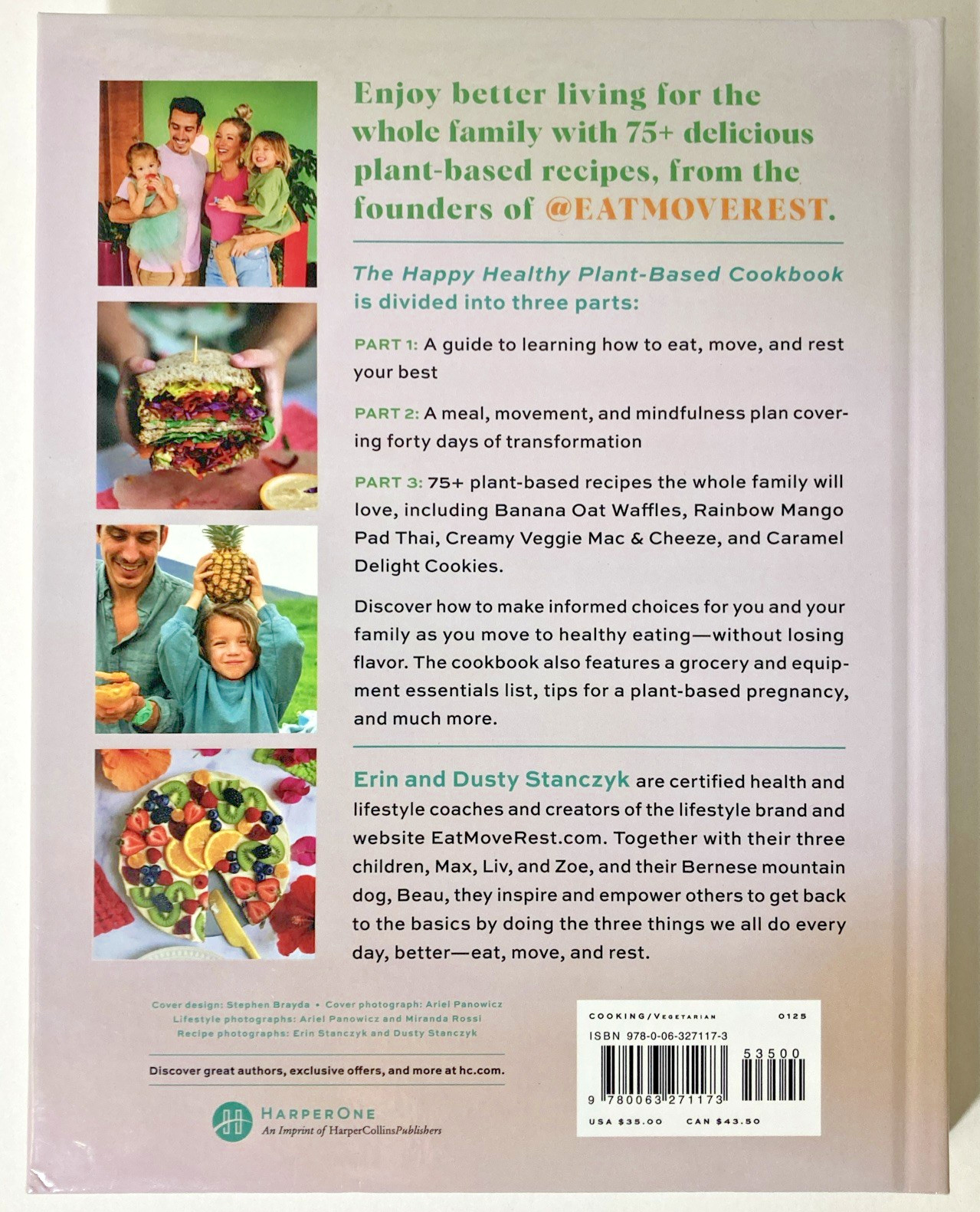 SIGNED Happy Healthy Plant-Based Cookbook | 75+ Colorful Recipes… | Stanczyk