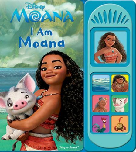 Disney Moana – I Am Moana Little Sound Book – PI Kids; D- board book, 1503711064