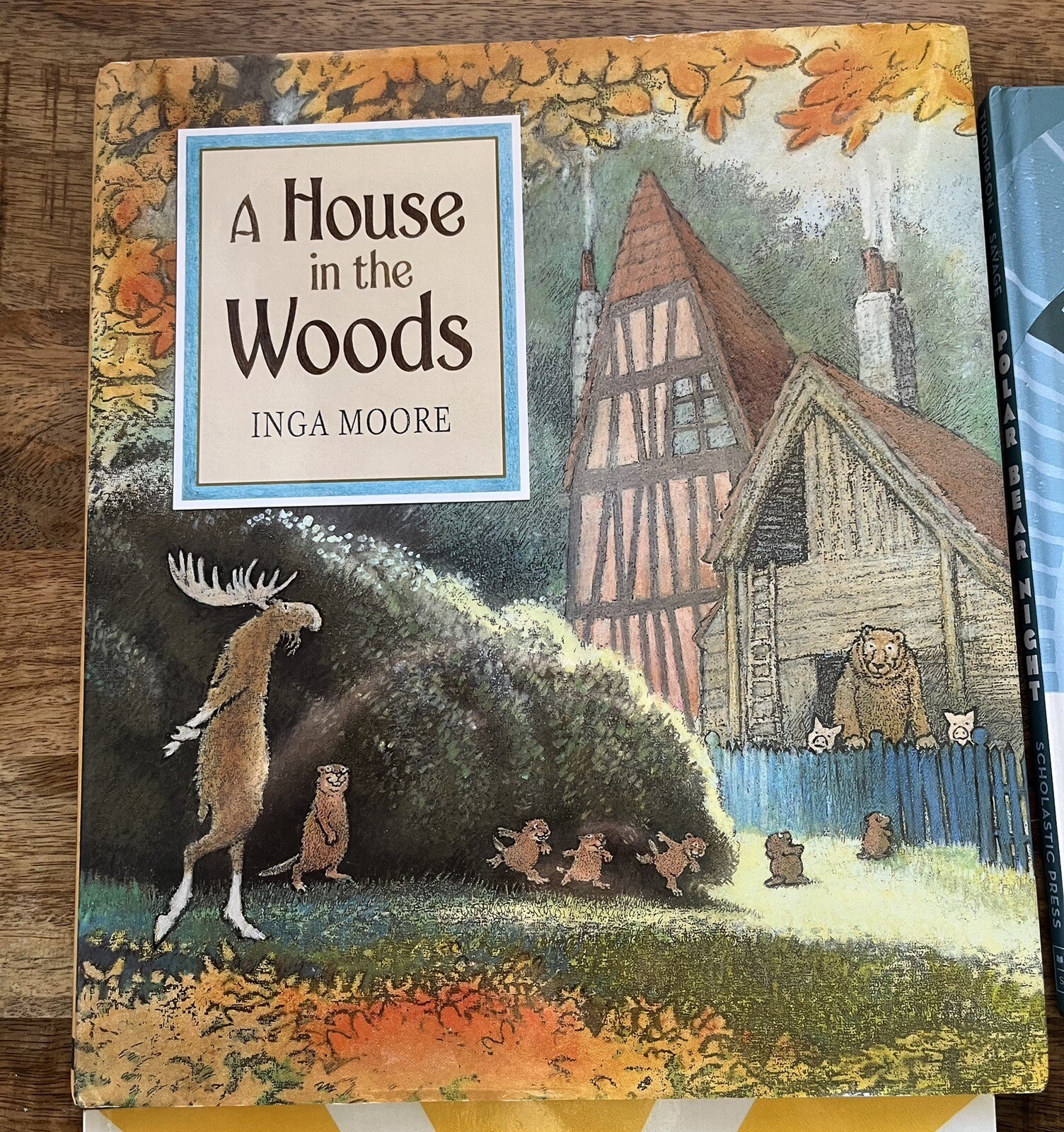 Lot of 4 Children’s Books for Kids A House In The Woods Faraway Friends Ages 4-8