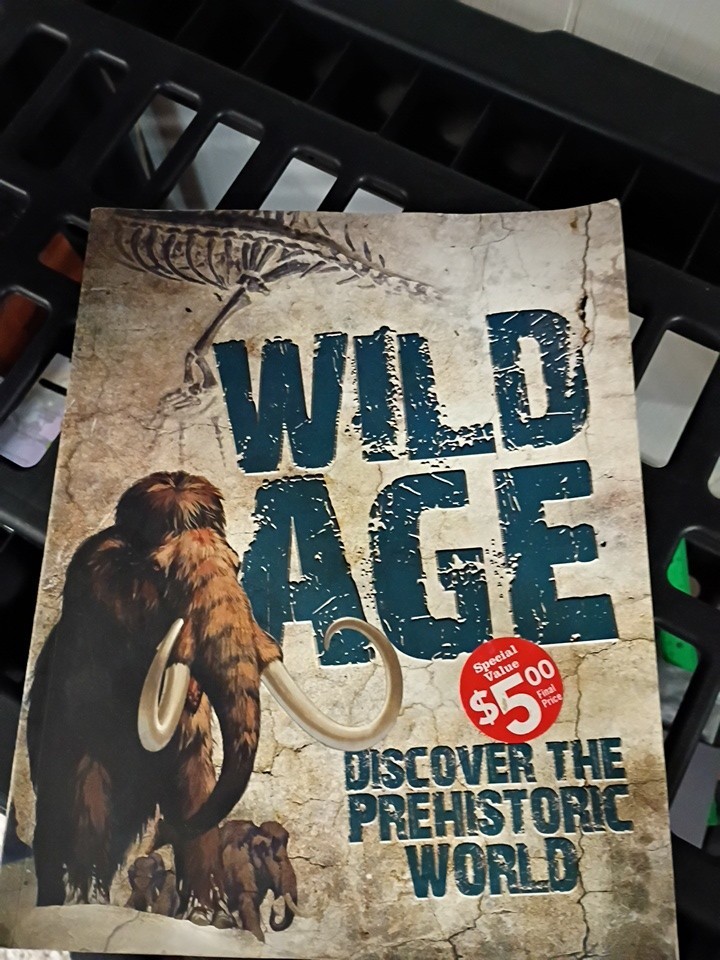Wild Age Discover The Prehistoric World Paperback 9×12 Inches Book