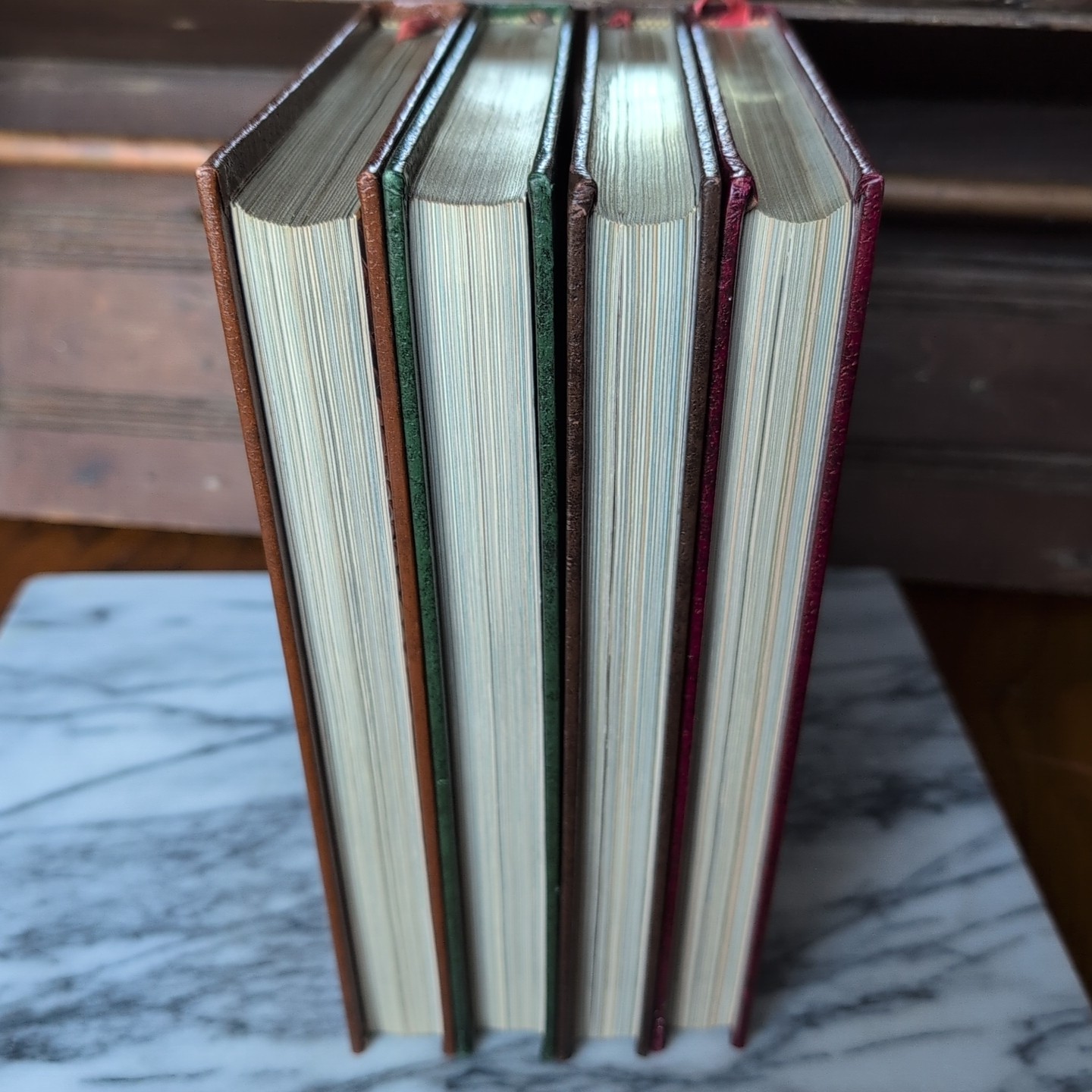 Staging Home Decor Book Lot The Story of Man National Geographic Society I-IV