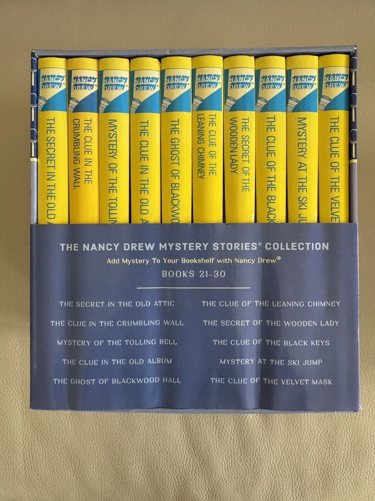 The Nancy Drew Mystery Stories Collection Box Set 21-30 by Carolyn Keene