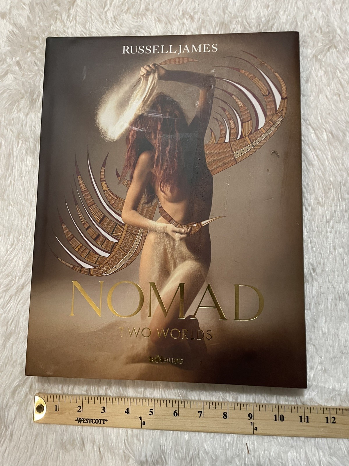 Nomad Two Worlds Russell James Hardcover 2012 teNeues Hugh Jackman Foreword Art