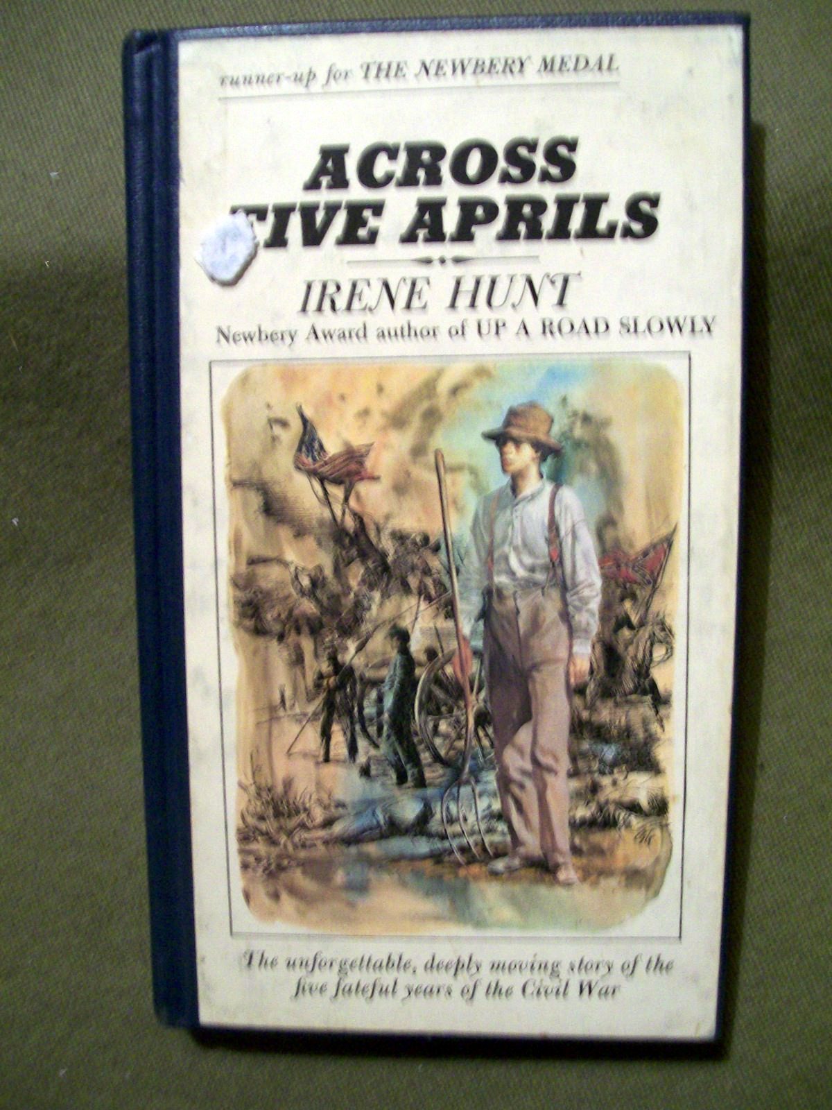 Across Five Aprils by Irene Hunt (1965, Perma-bound)