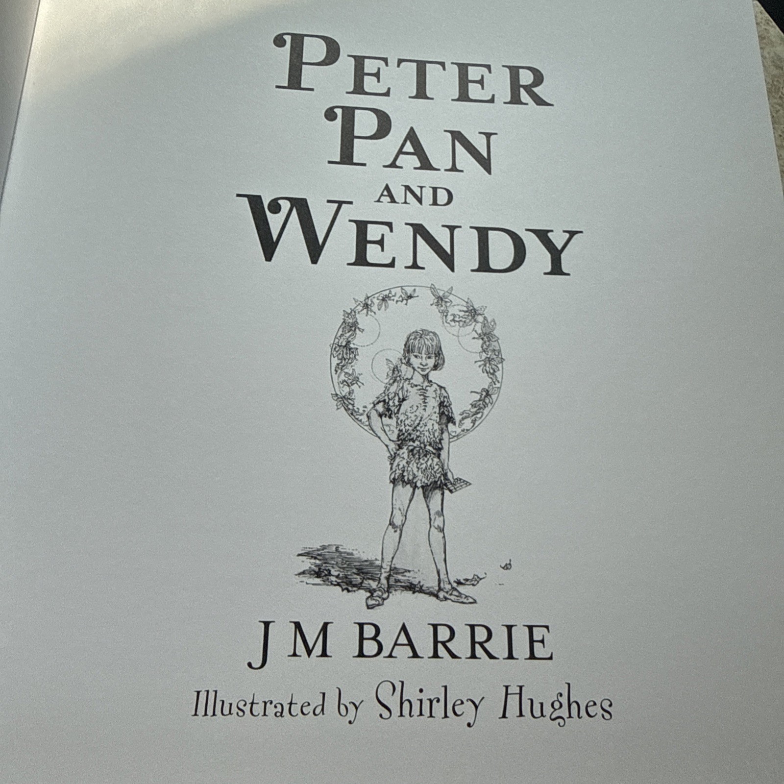 Peter Pan and Wendy by JM Barrie, hardcover