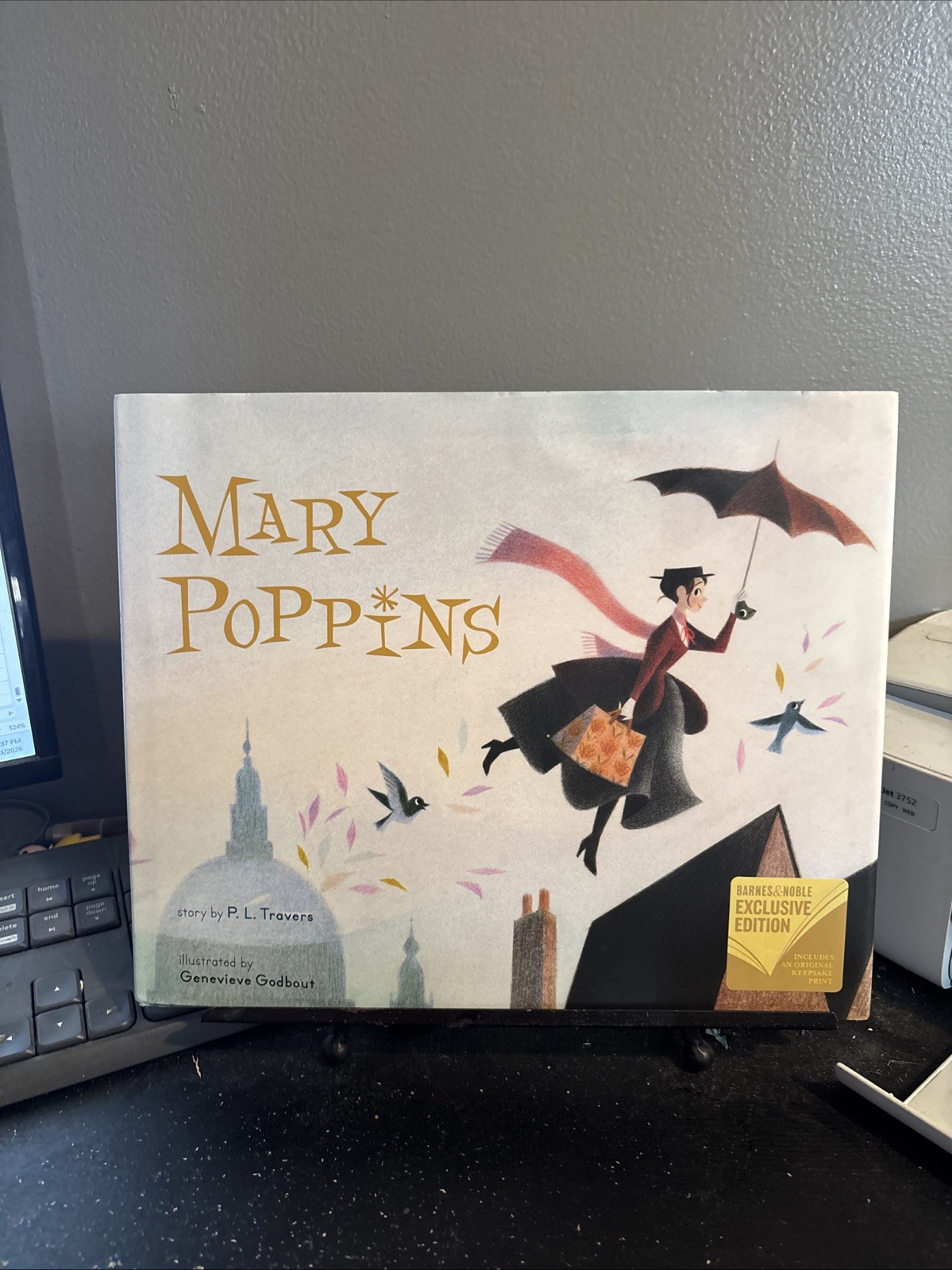 Children’s Book ~ MARY POPPINS ~ P.L. Travers ~ Genevieve Godbout ~ HCDJ