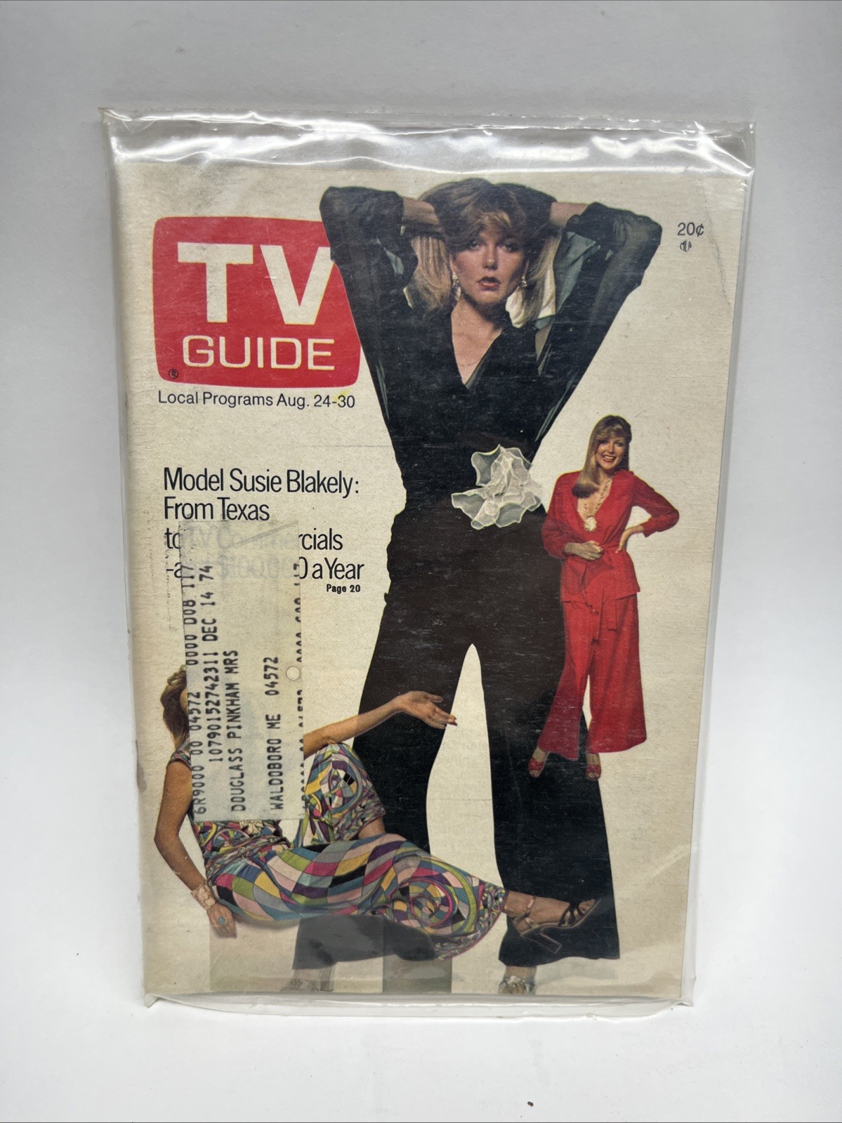 TV GUIDE (AUGUST 24 1974) BARBARA FELDON