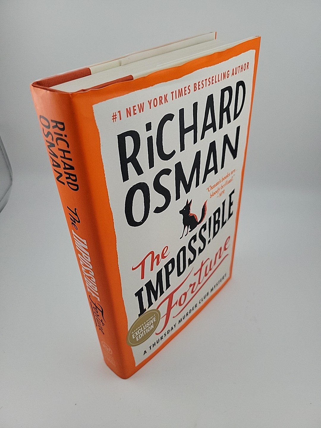AUTOGRAPHED The Impossible Fortune By Richard Osman (1st/1st Hardcover)