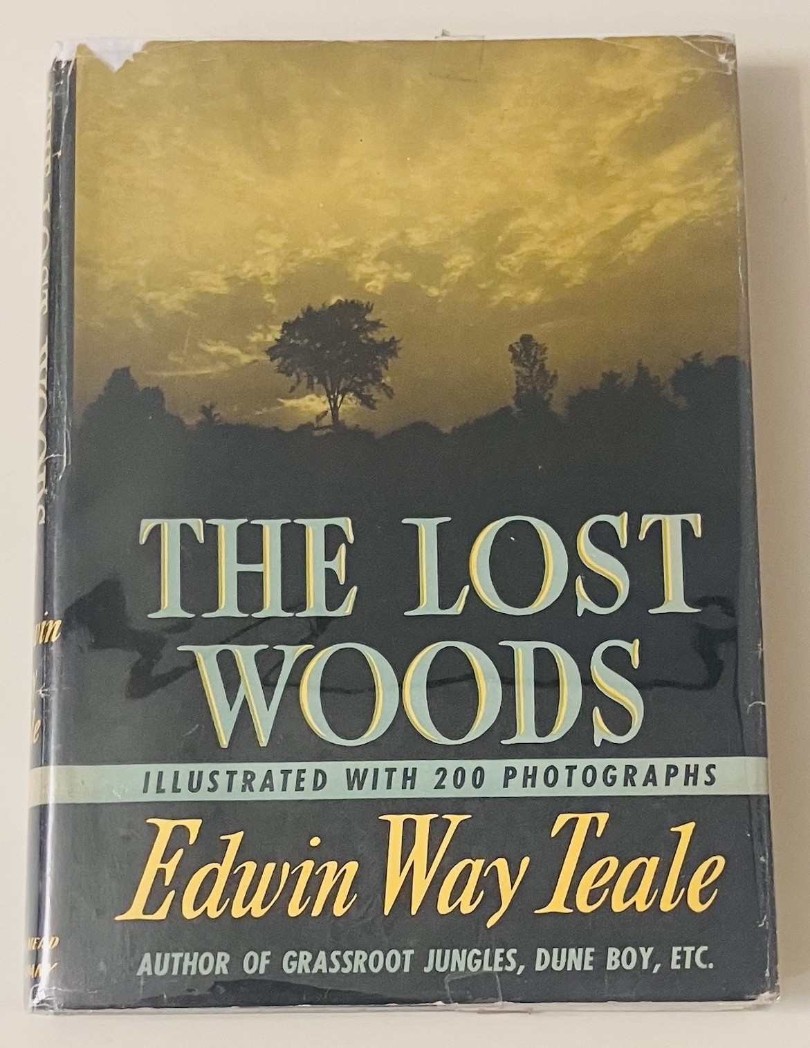 The Lost Woods – Edwin Way Teale – 1945 HC 1st Ed w/ Dust Jacket