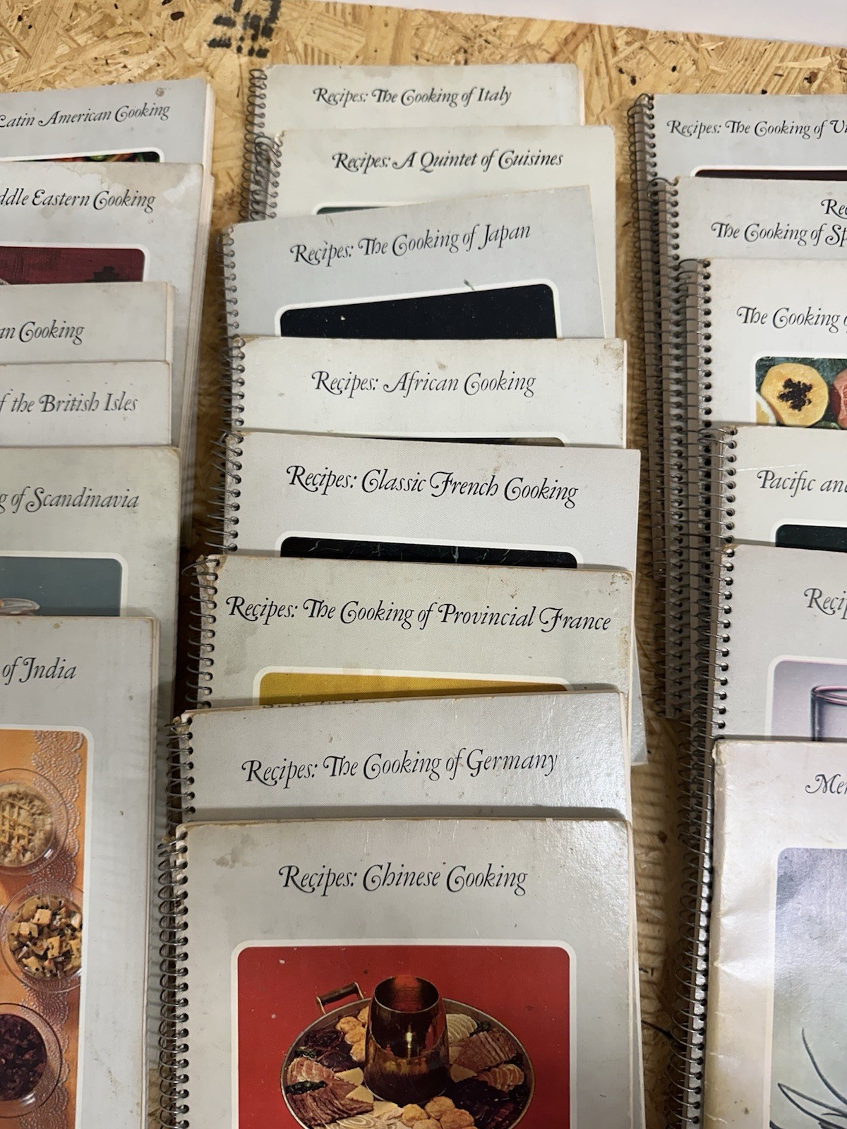 Foods of The World Time Life Books 1960s HUGE Lot Of 26 Books Plus Menu Guide