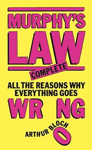 Murphy’s Law (Complete) – Paperback, by Arthur Bloch – Very Good