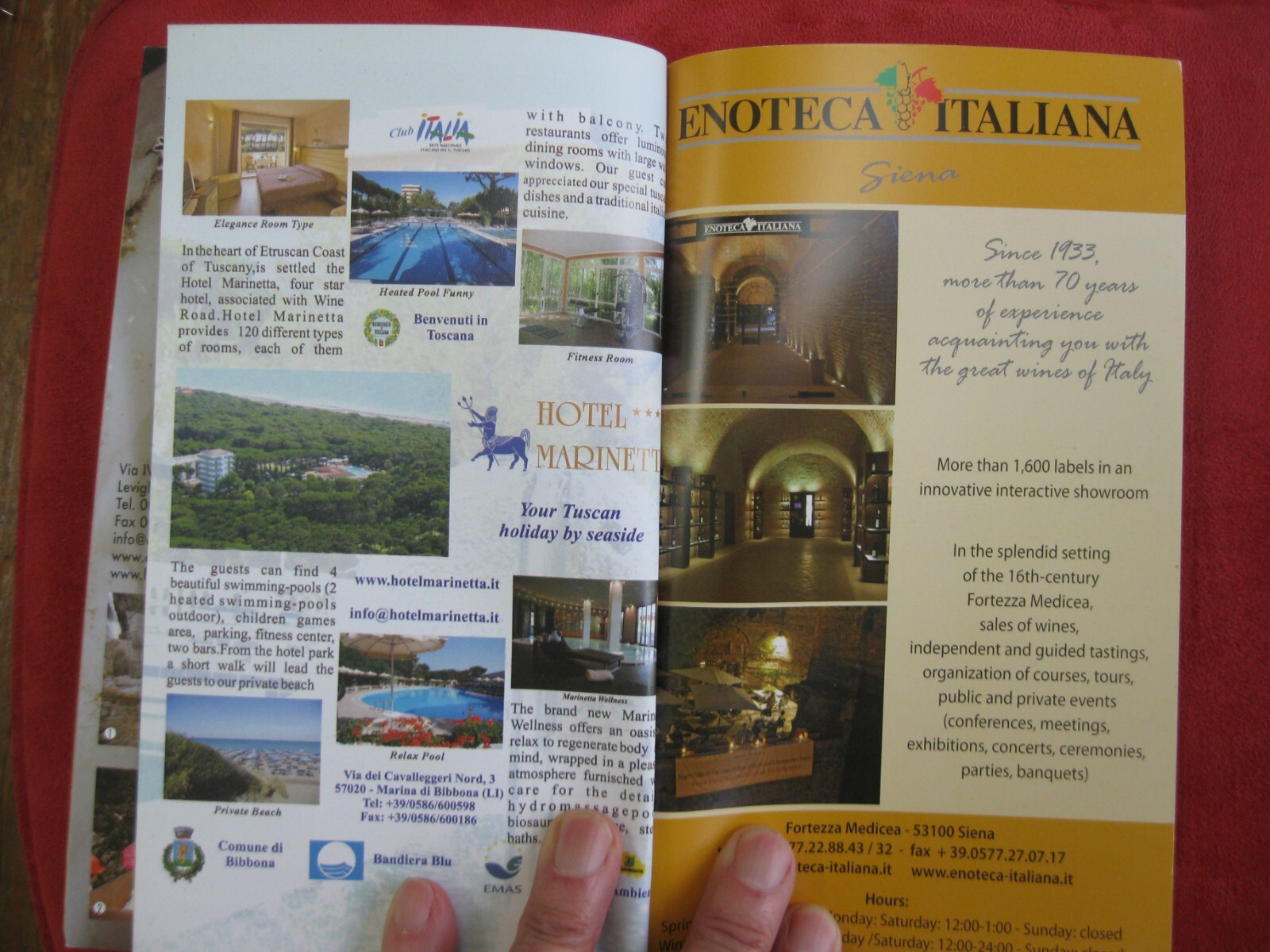 Authentic Tuscany, New Edition, 2009, Like New, 252 Pages