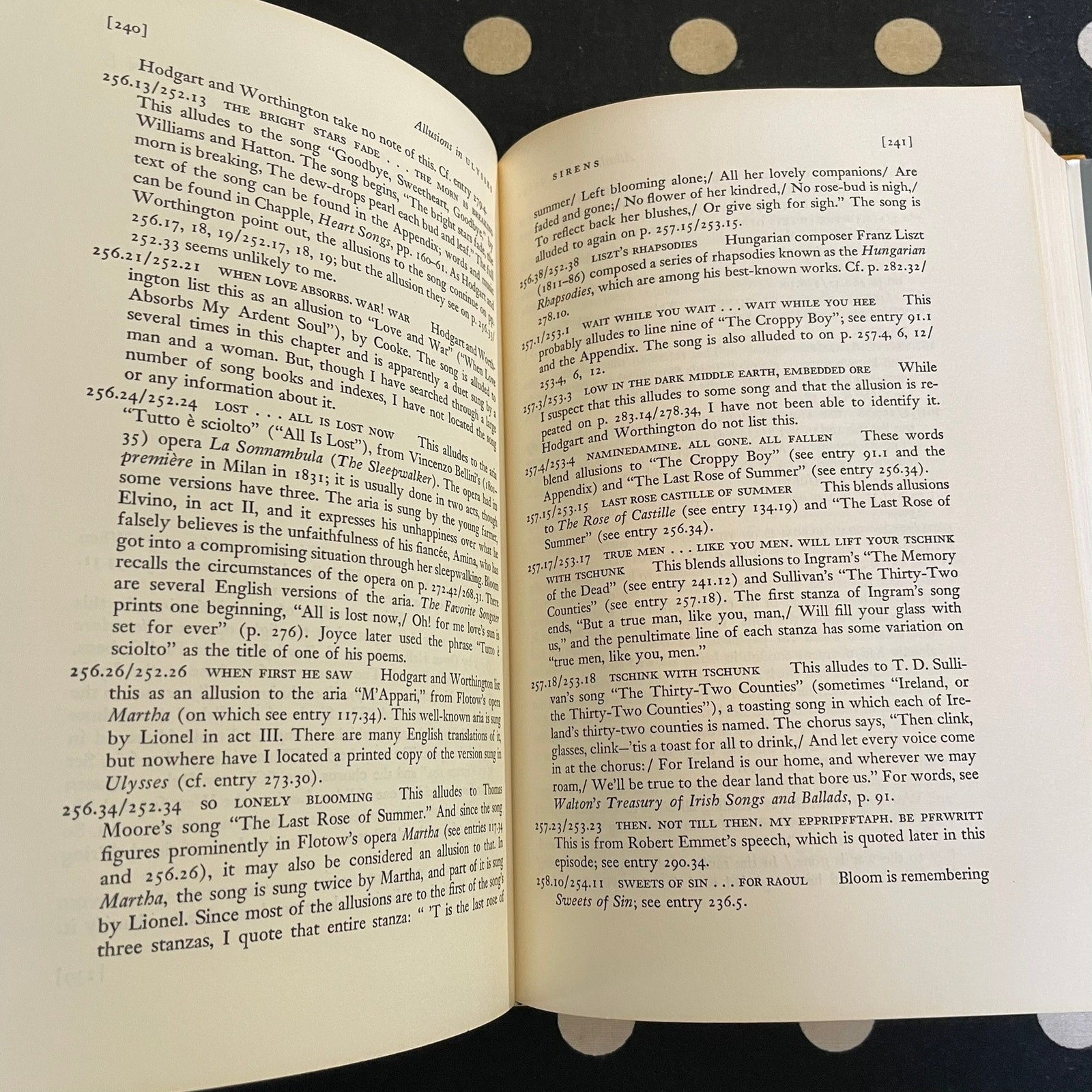 Allusions in Ulysses: An Annotated List by Weldon Thornton 1968 Hardcover 1st Ed