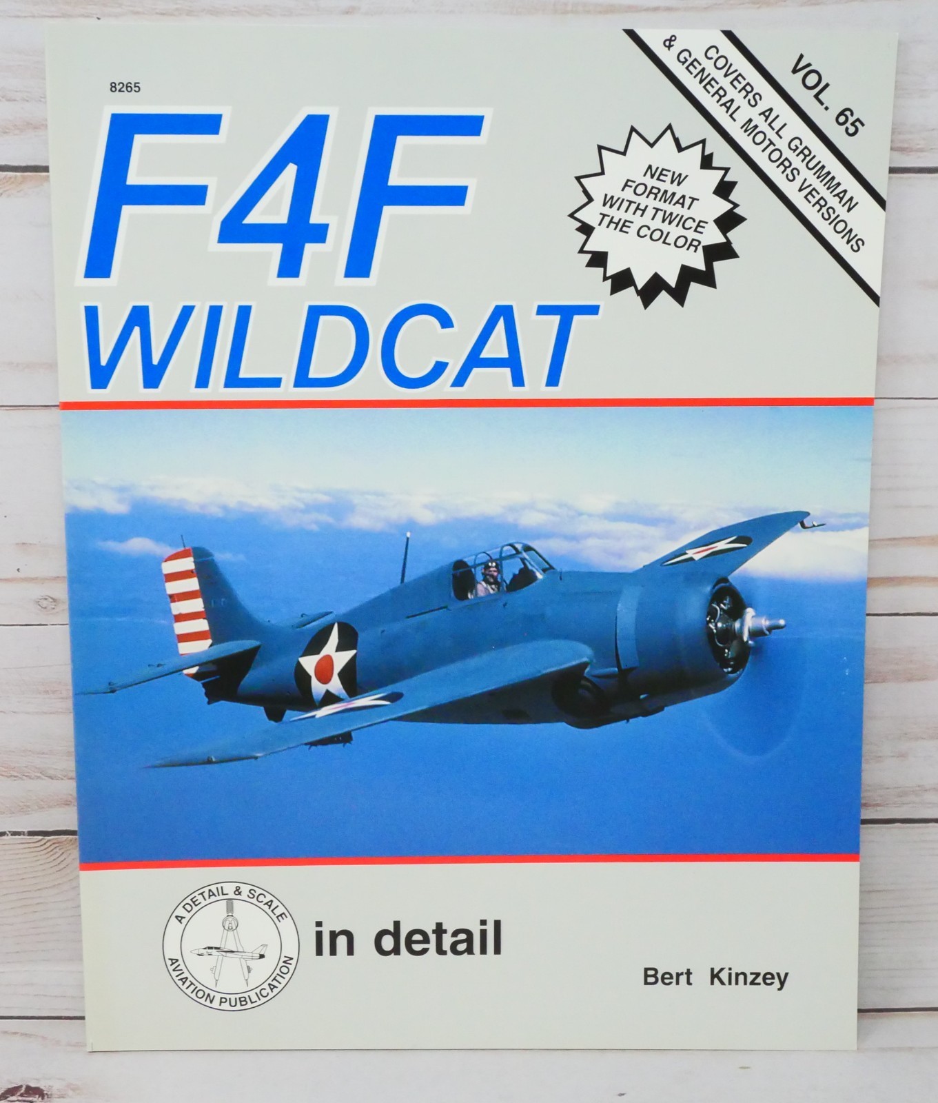 Squadron Signal 8265 In Detail & Scale Volume 65, Grumman F4F Wildcat