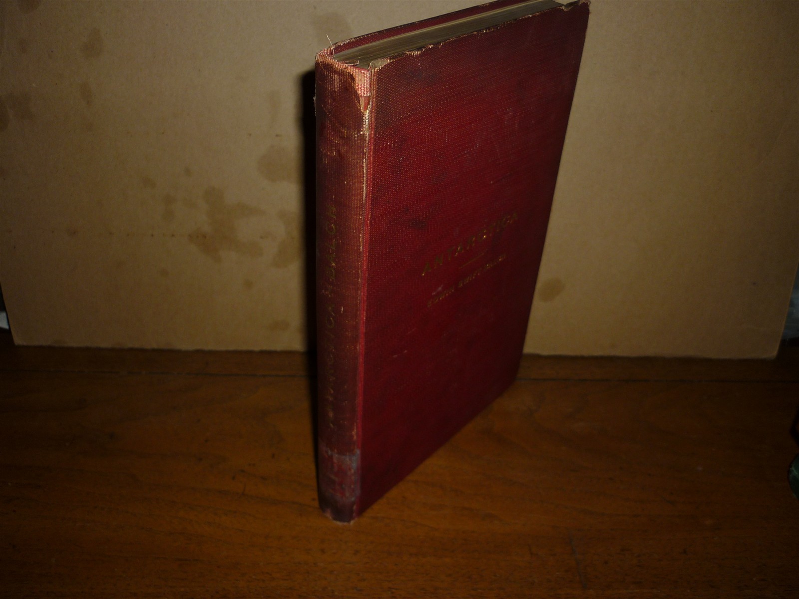 Edwin Swift Balch. Antarctica. 1st ed. 1902. Ex-library. All 3 maps. Good copy.