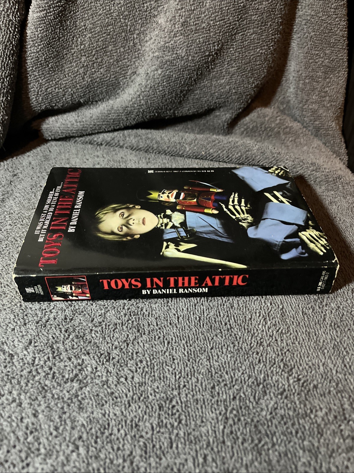 Toys in the Attic by Daniel Ransom (Ed Gorman), 1986, Zebra, Horror 1st Print