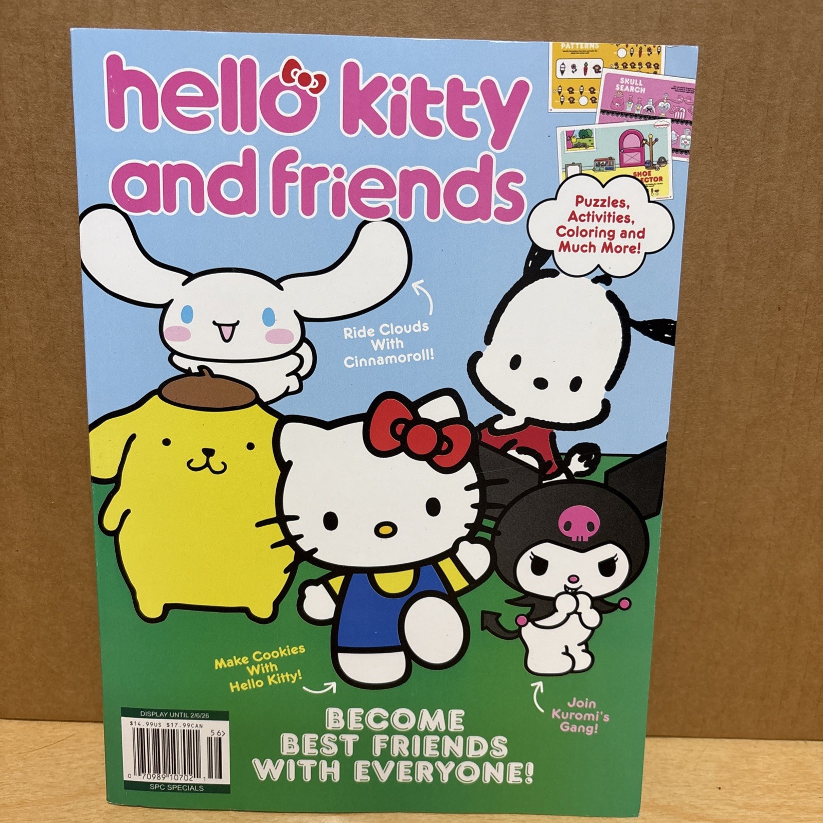 hello kitty and friends Magazine BECOME BEST FRIENDS WITH EVERYONE !