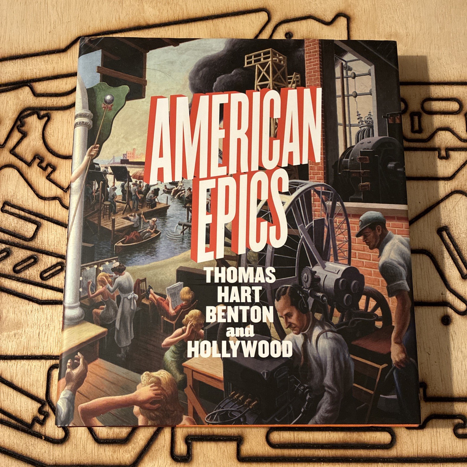 Art Book Thomas Hart Benton American Epics Hollywood Austen Bailly Realism Books