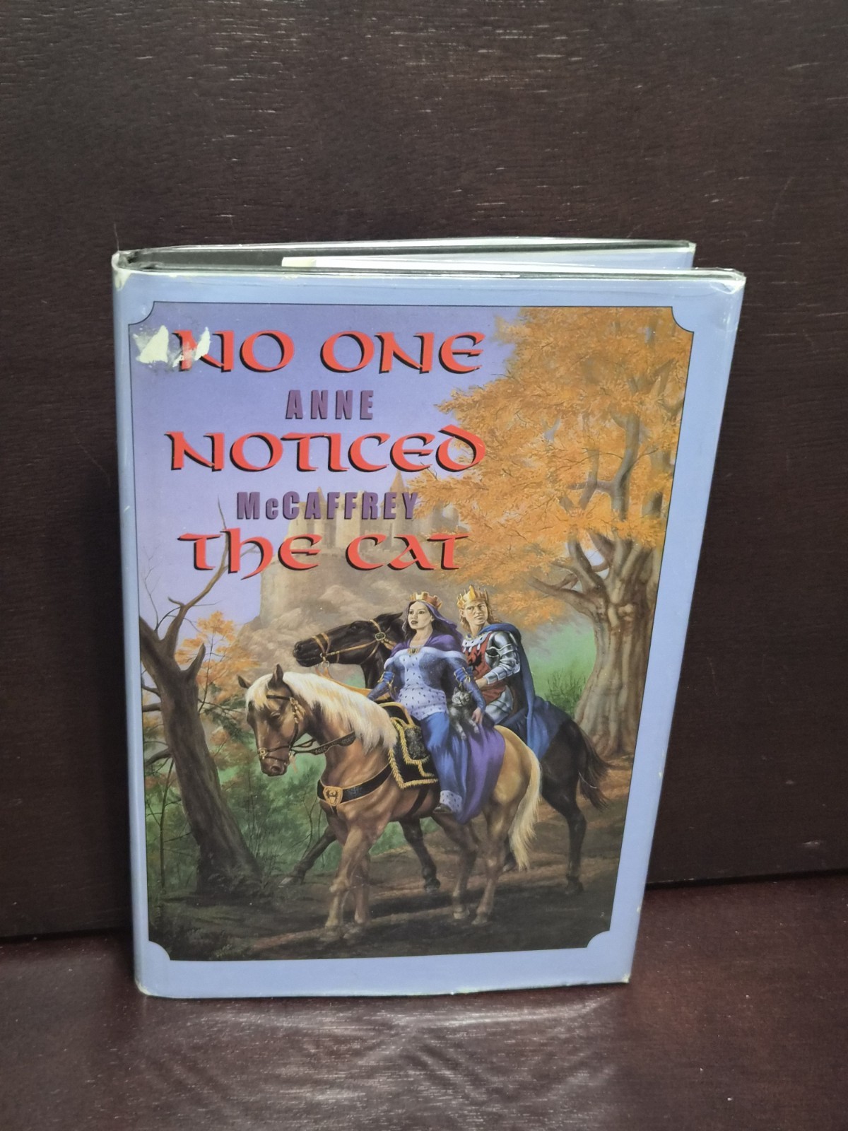 ​Anne McCaffrey NO ONE NOTICED THE CAT 1996 BCE HCDJ Rowena Morrill FantasyMylar