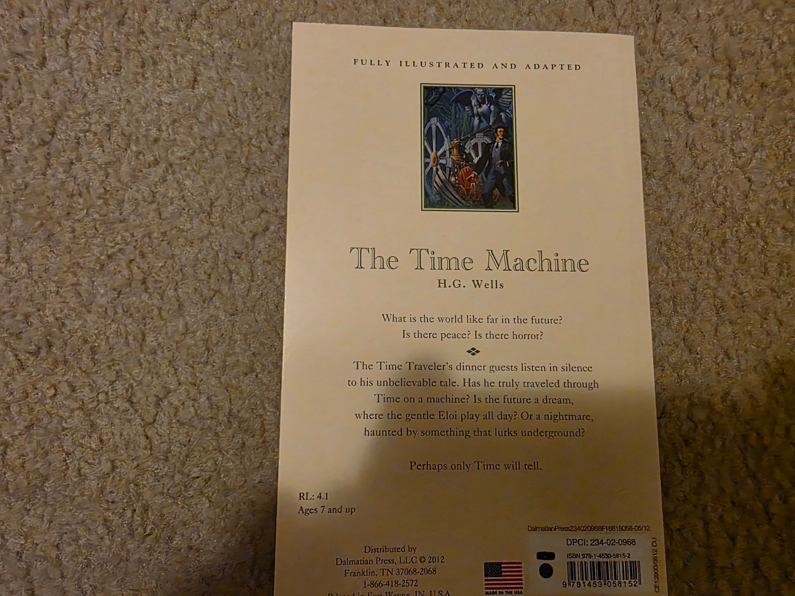 Time Machine by H. G. Wells (2012, Trade Paperback)