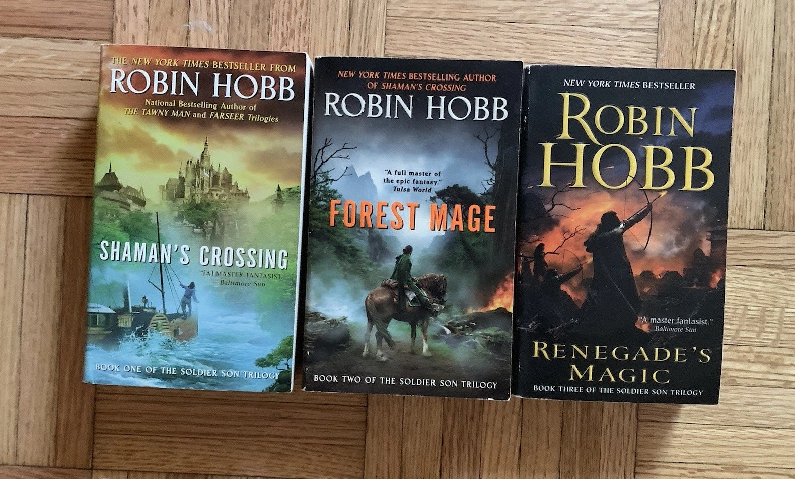 Robin Hobb Soldier Son Trilogy ~ VTG Epic Fantasy: Realm Of The Elderlings