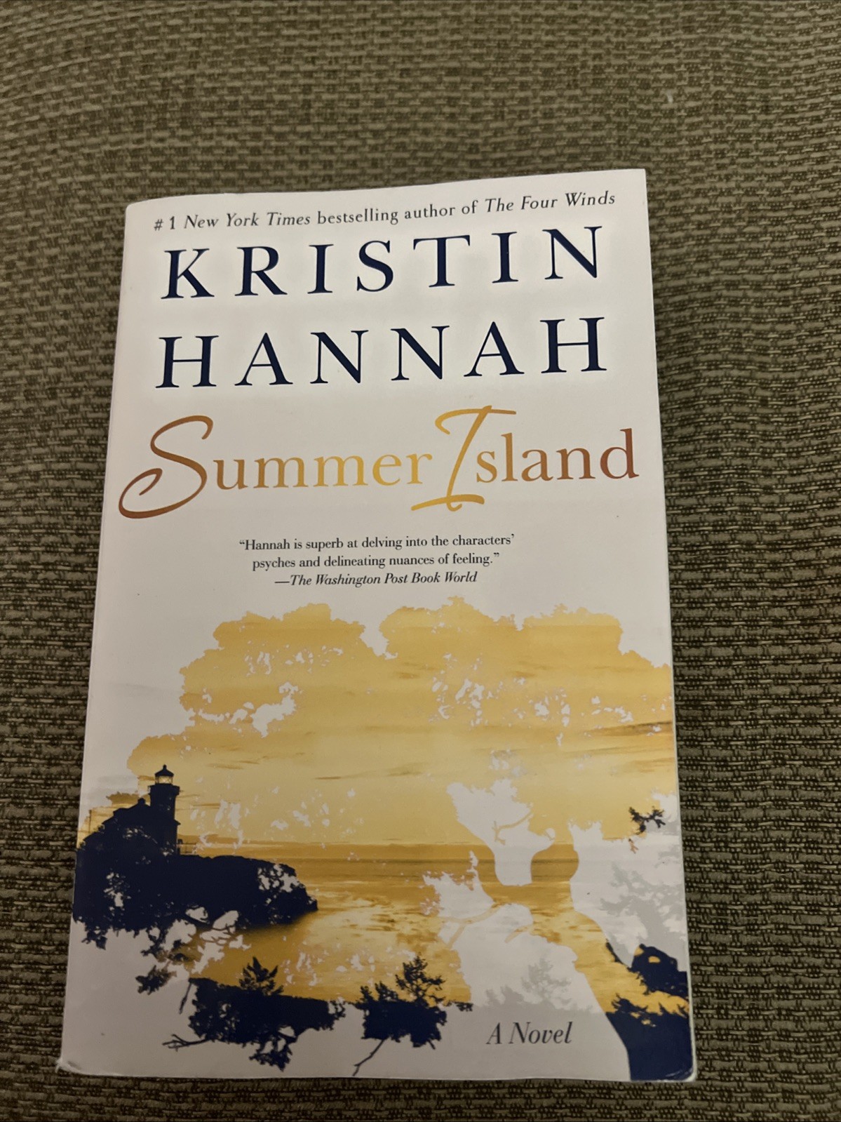 Summer Island: A Novel – Paperback By Hannah, Kristin – VERY GOOD CONDITION BOOK