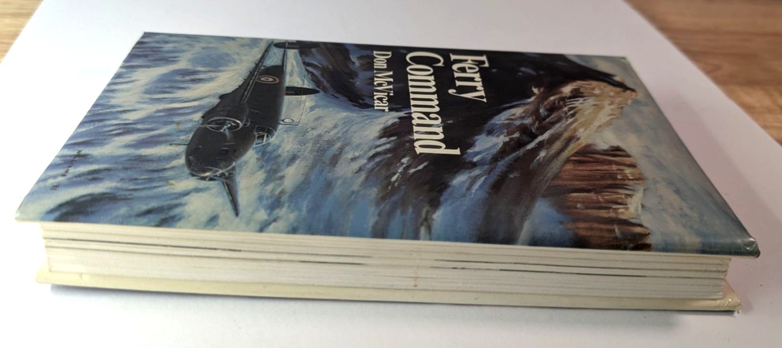 Ferry Command Don McVicar 1981 First Edition Hardcover Dust Jacket- Signed