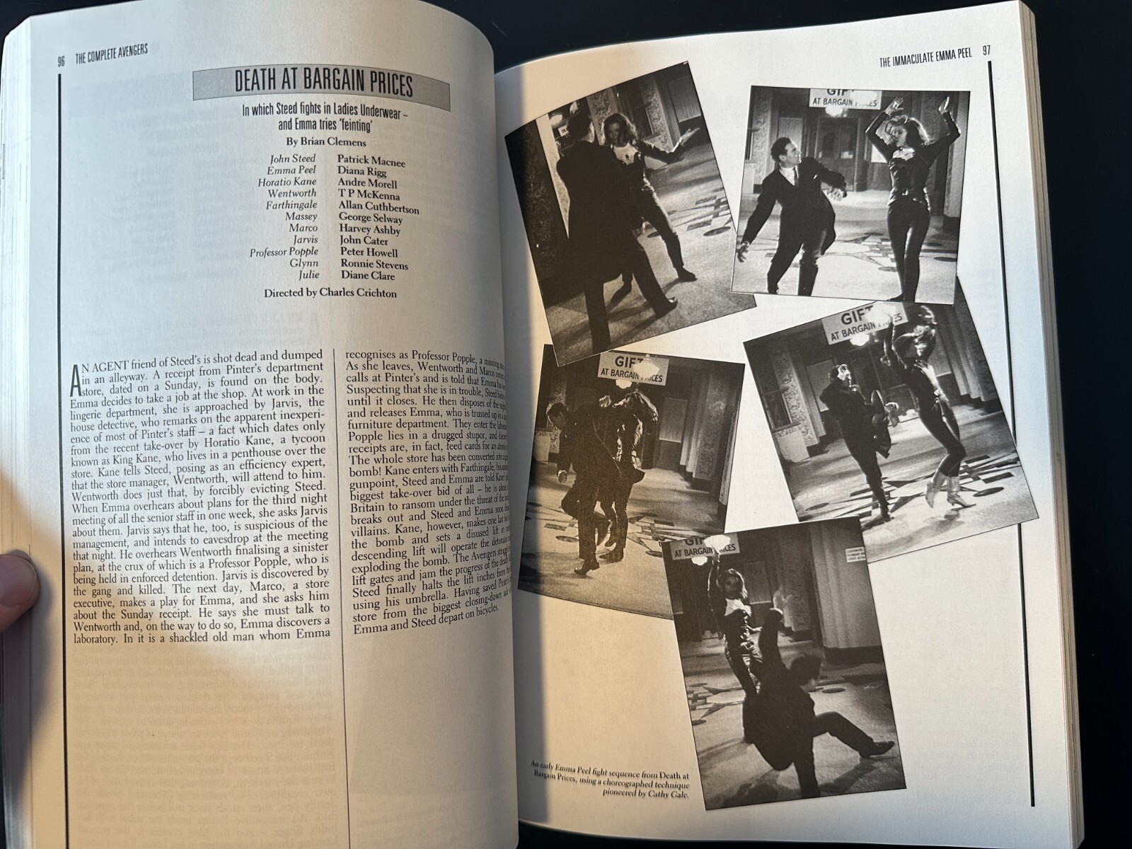 The Complete Avengers – Paperback First Edition by Dave Rogers – 285 Pages