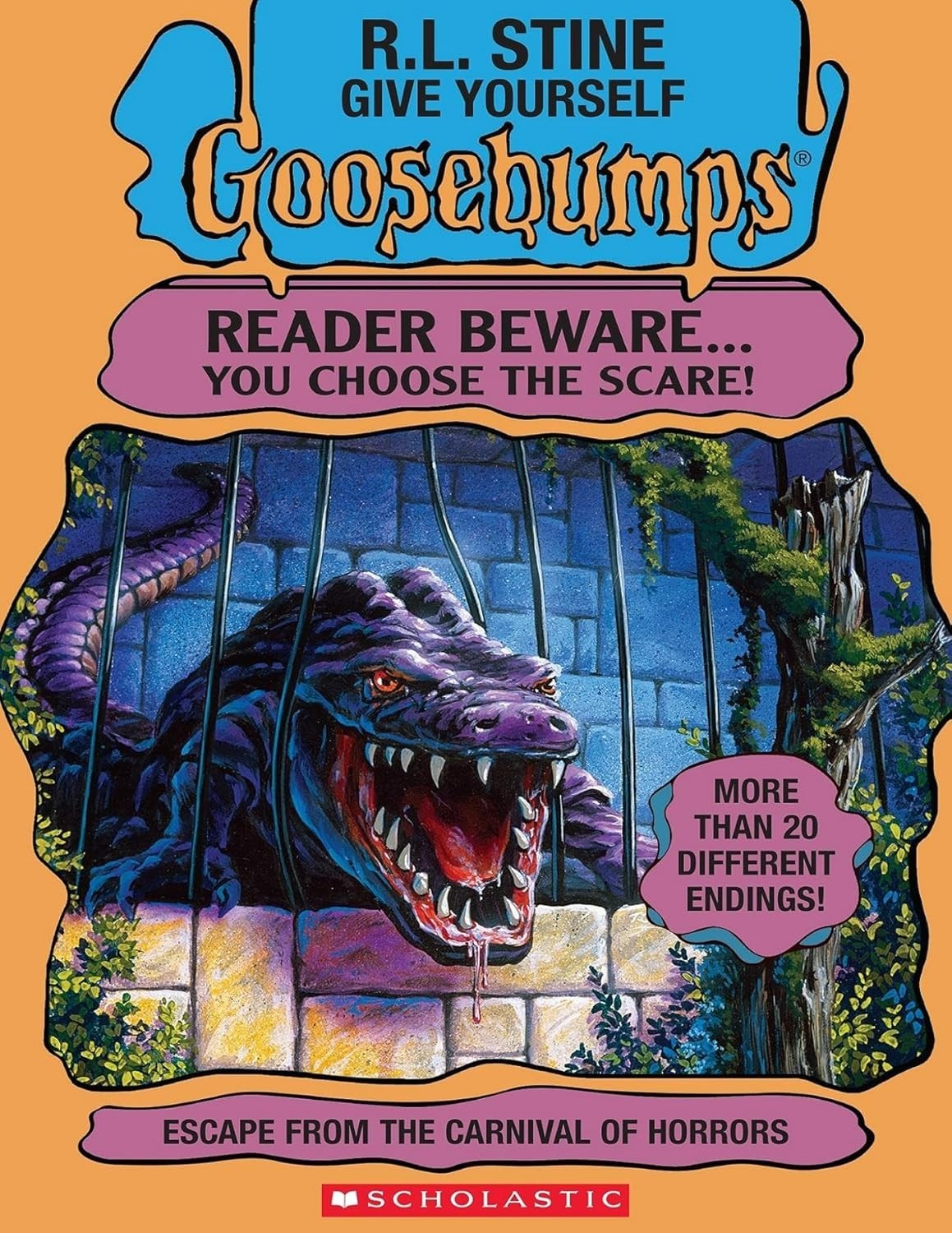 GOOSEBUMPS Give yourself SERIES PAPERBACK ( 1 TO 42 ) REPRINT (CHOOSE ANY ONE)