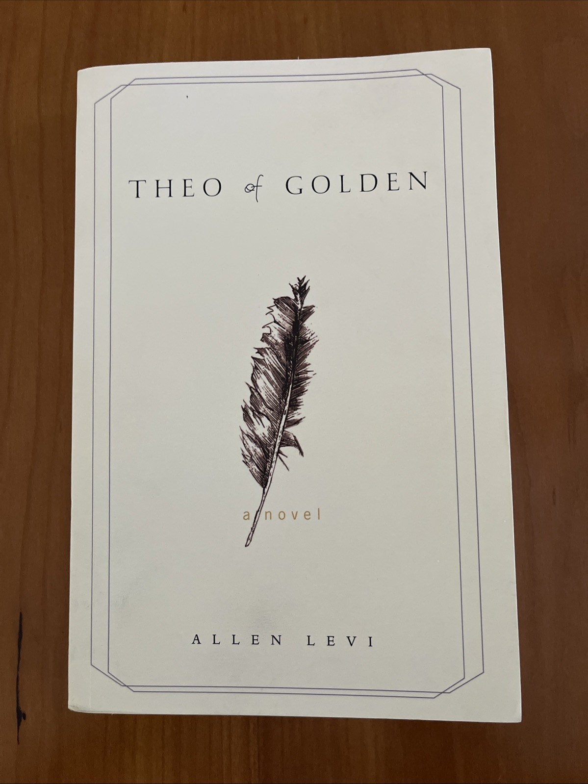 Theo of Golden Allen Levi RARE SELF PUBLISHED True 1st Edition STATED TPB