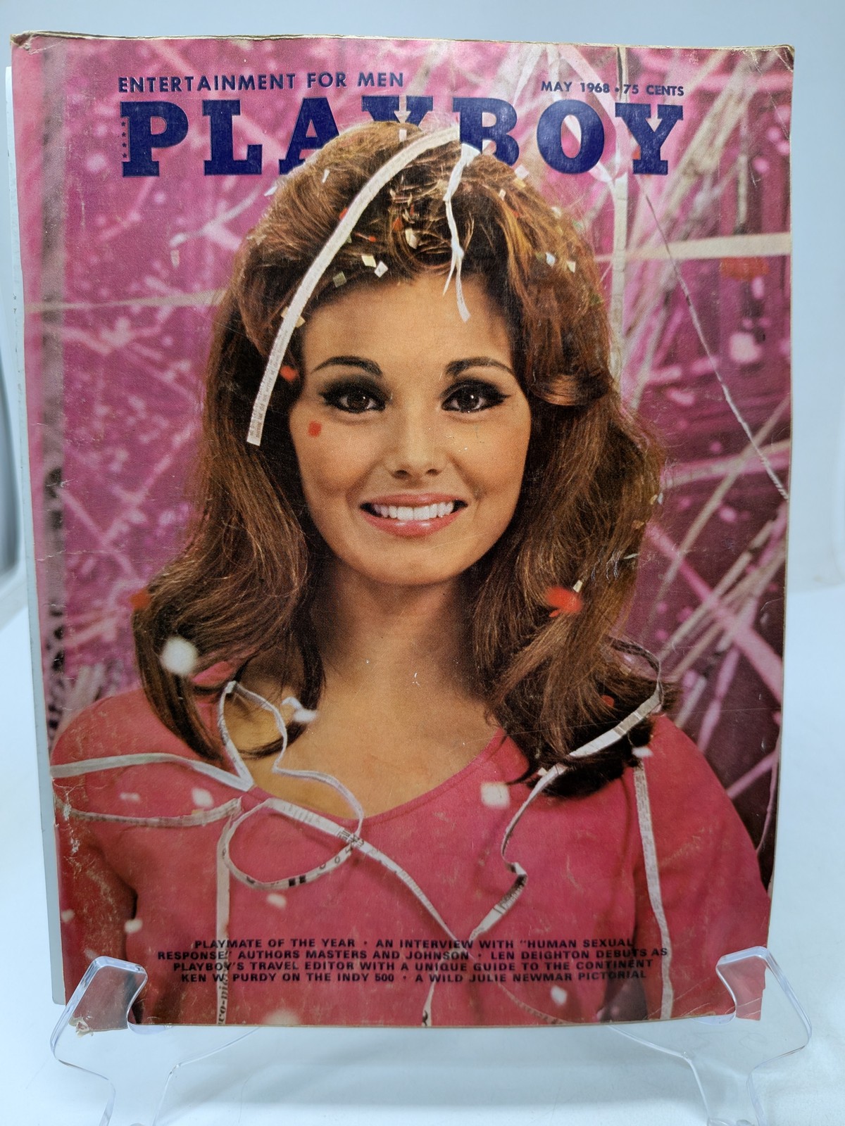 Playboy Magazine May 1968 🔥 CG Angela Dorian 🔥 PM Elizabeth Jordan 🔥 C
