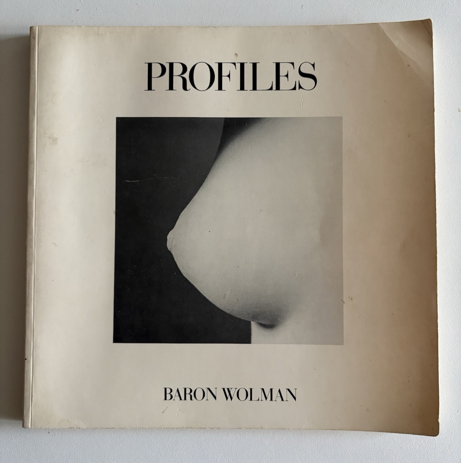 PROFILES FIRST EDITION BY BARON WOLMAN 1974 Square books Mill Valley Rare Art