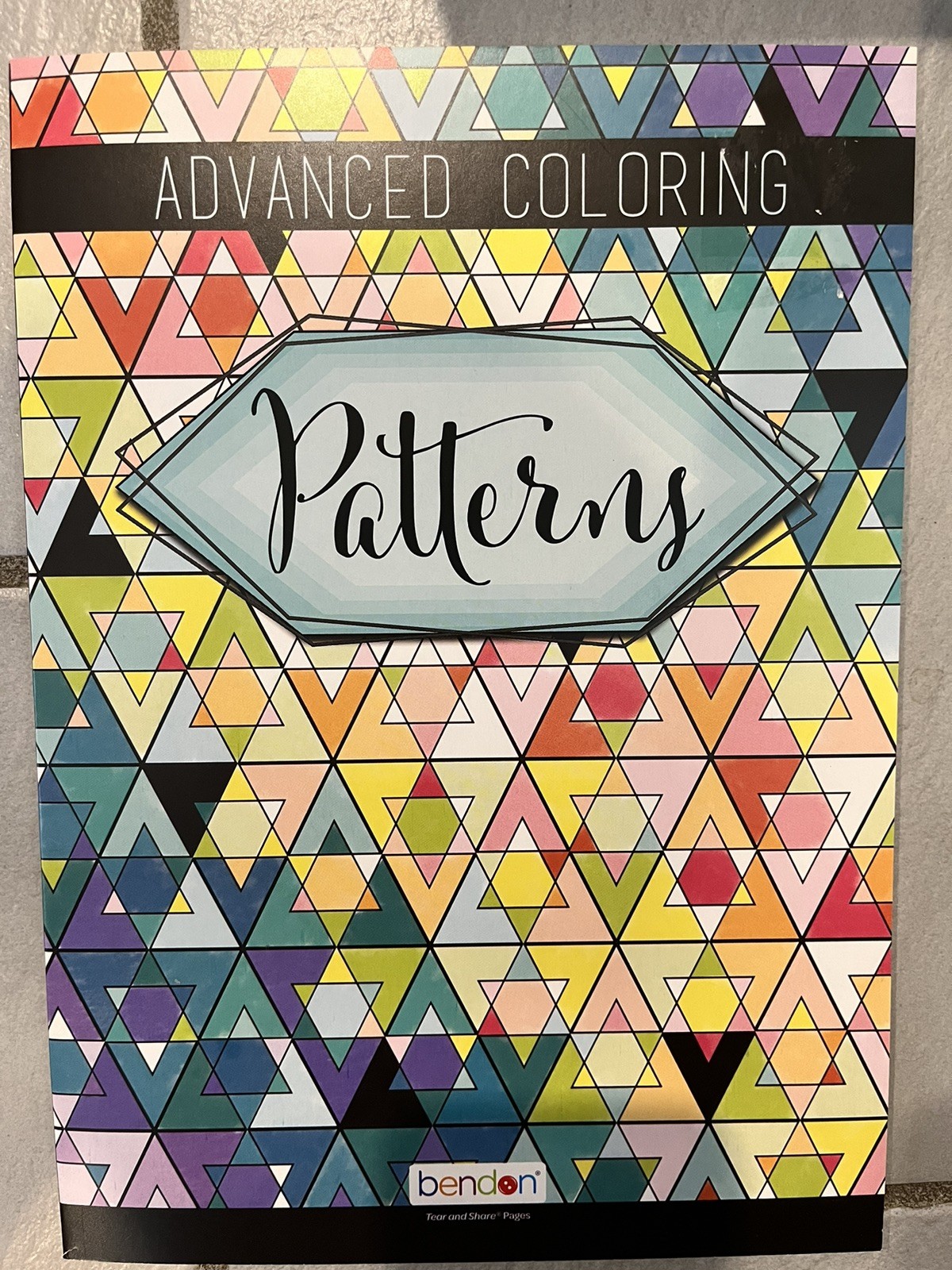 Bendon Advanced Coloring Book Patterns New 32 pages