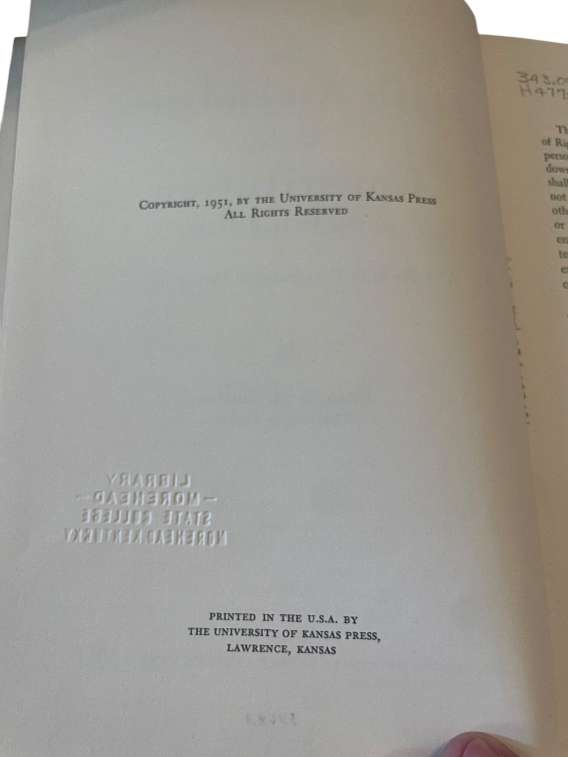 The Sixth Amendment to the Constitution Francis H. Heller 1951 University of